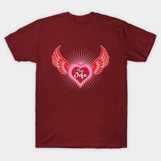 La Jefa Winged Heart T-Shirt